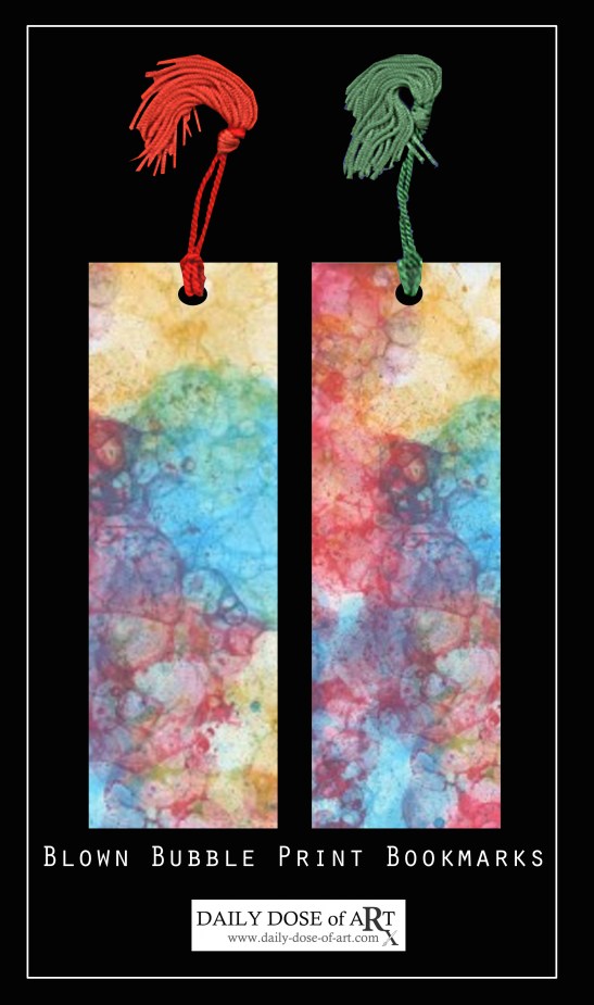 bookmark with tassels