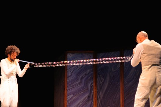 bubble magic show 5-bubbles in a row