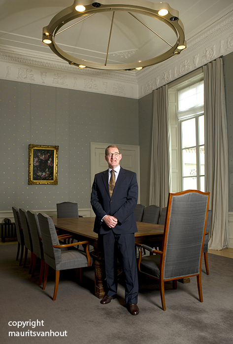 Jan Franssen, lid Raad van State gefotografeerd voor VSG magazin