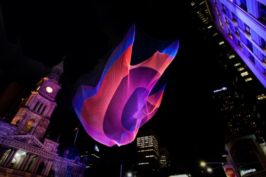 Janet Echelman project.